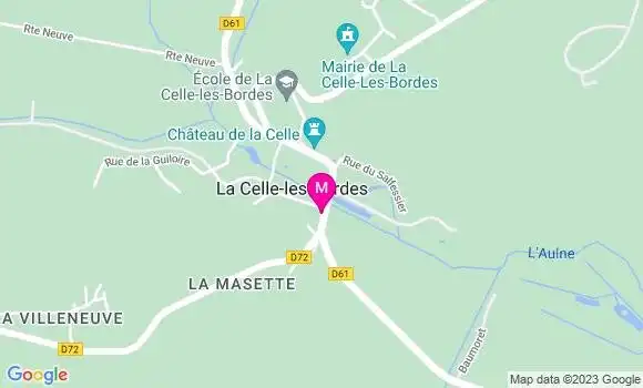 Localisation Restaurant  Les Cinq Anneaux