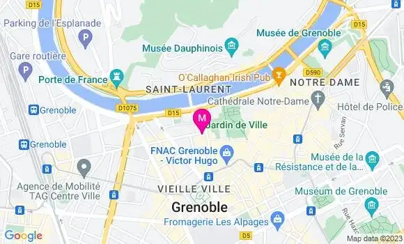 Localisation Restaurant  Le Café du Marais
