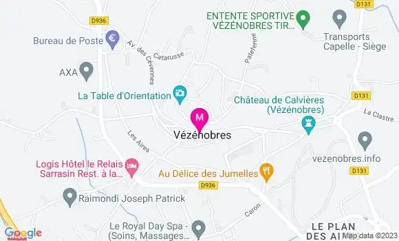 Localisation Restaurant  Le Clos des Gourmandises