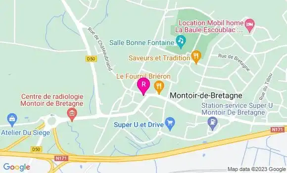 Localisation Restaurant  Le Cheval Blanc