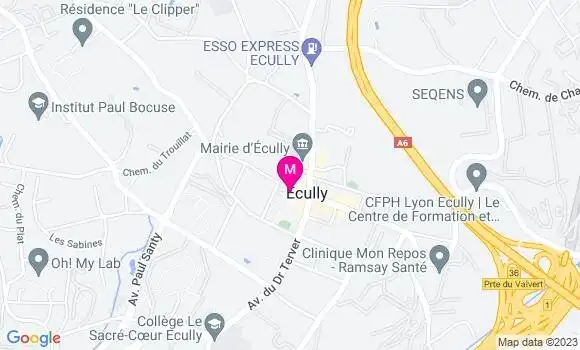 Localisation Brasserie La Place