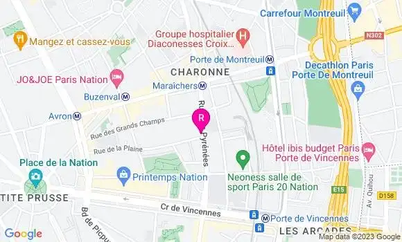 Localisation Bistrot de l