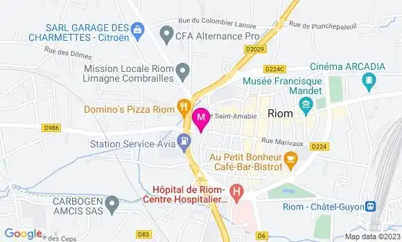 Localisation Restaurant Asiatique Le Banme