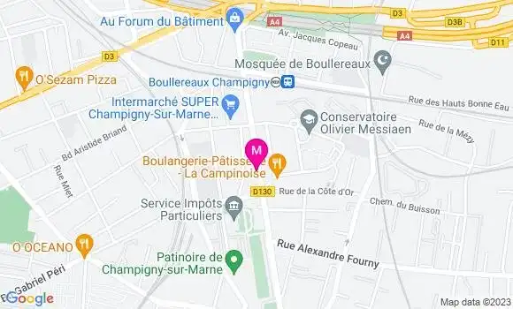 Localisation Restaurant  Au Rendez Vous des Amis