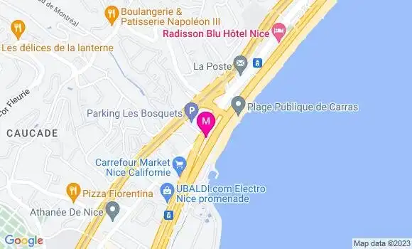 Localisation Restaurant  La Piccada