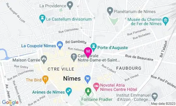 Localisation Restaurant  Les Bartavelles