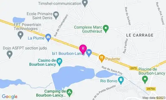 Localisation Restaurant  Le Bord