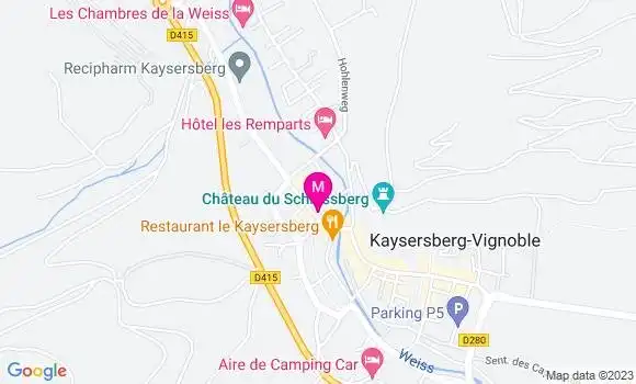 Localisation Restaurant Alsacien Au 119