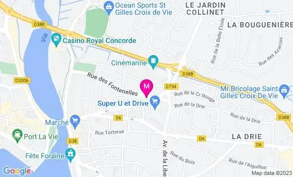 Localisation Restaurant  L