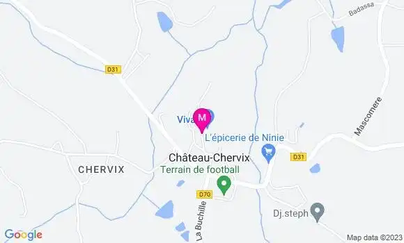 Localisation Restaurant  Relais du Puy de Bar