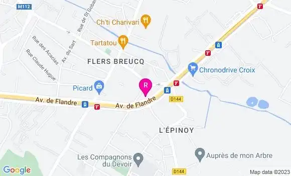 Localisation Bistrot Iodé