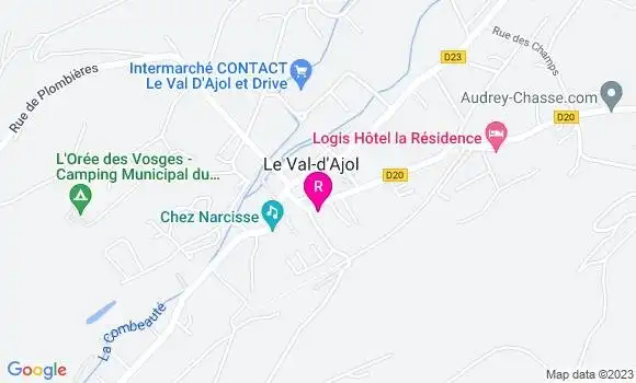 Localisation Restaurant du Sô