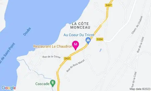 Localisation Restaurant  Le Chaudron