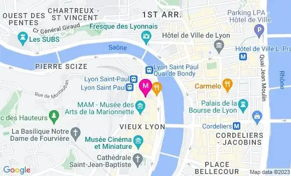 Localisation Restaurant  Les Fines Gueules