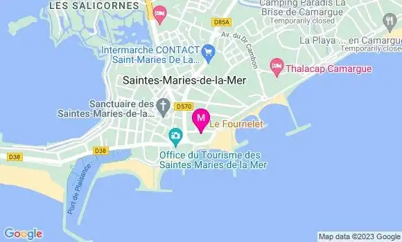 Localisation Restaurant  Le Fournelet