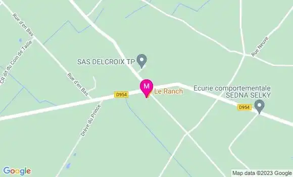 Localisation Restaurant  Le Ranch
