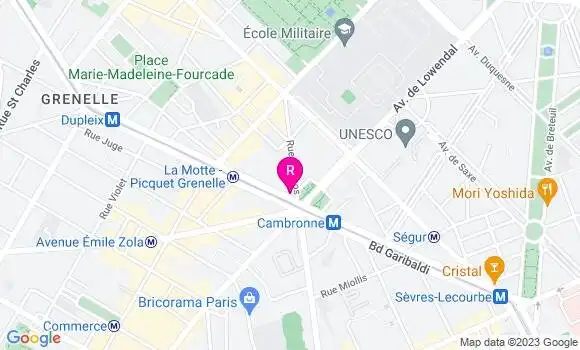 Localisation Restaurant  L