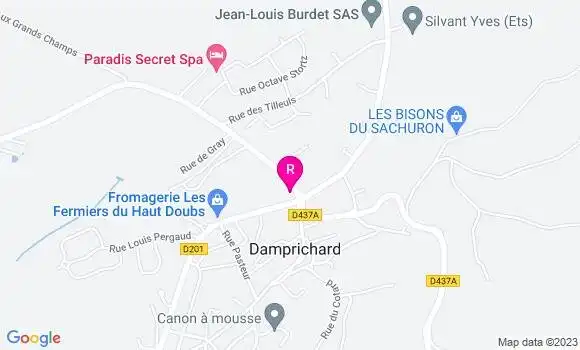 Localisation Restaurant  La Récré