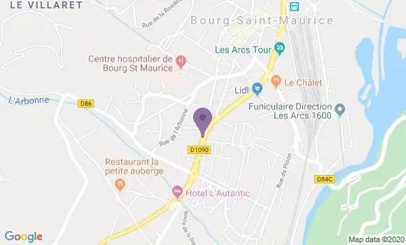 Localisation Restaurant Asiatique L