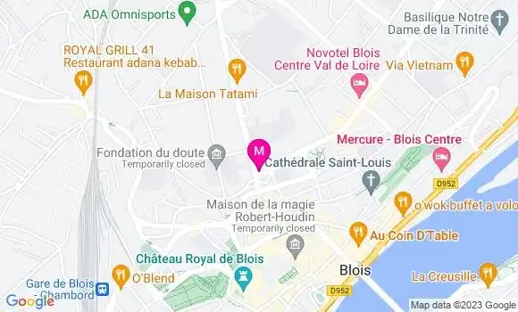 Localisation Brasserie Hyppolyte