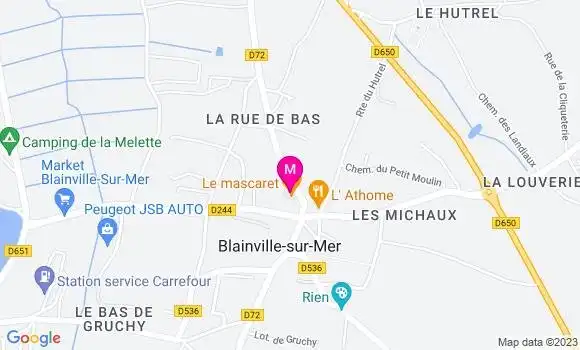 Localisation Restaurant  Le Mascaret