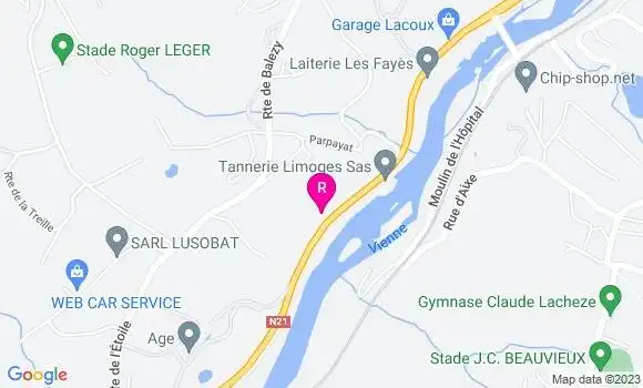Localisation Auberge de l