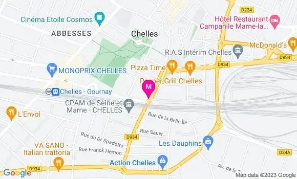 Localisation Restaurant  La Petite Vitesse