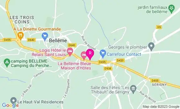 Localisation Restaurant Grill Café de la Paix