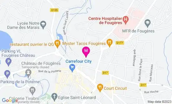 Localisation Restaurant  L