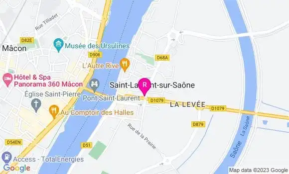 Localisation Restaurant  Au Feu de Bois