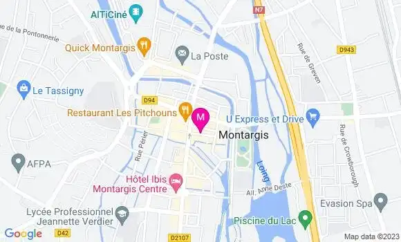 Localisation Restaurant  Les Saveurs d