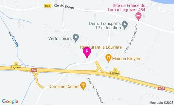Localisation Restaurant  La Louvière