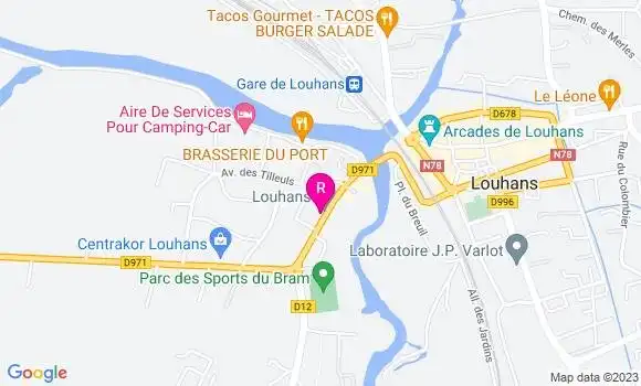 Localisation Restaurant Italien La Toque Blanche