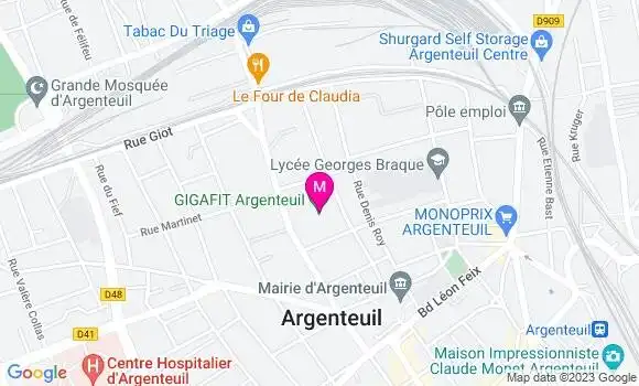 Localisation Pizzeria Aqua Pizza
