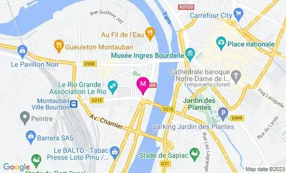 Localisation Restaurant Chinois Le Shangaï