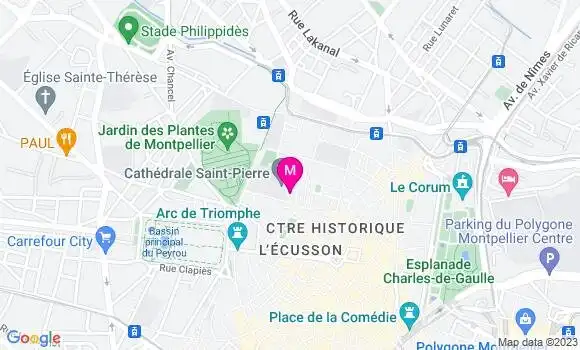Localisation Restaurant  Le Mélody