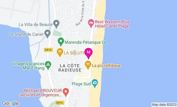 Localisation Restaurant Grill Le Grill