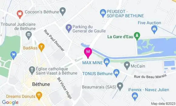 Localisation Restaurant  Le Qg