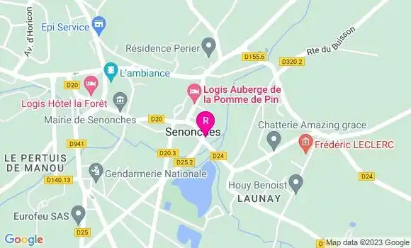 Localisation Restaurant  Les Voyageurs