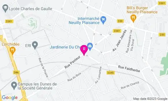 Localisation Restaurant  Le Saint Georges