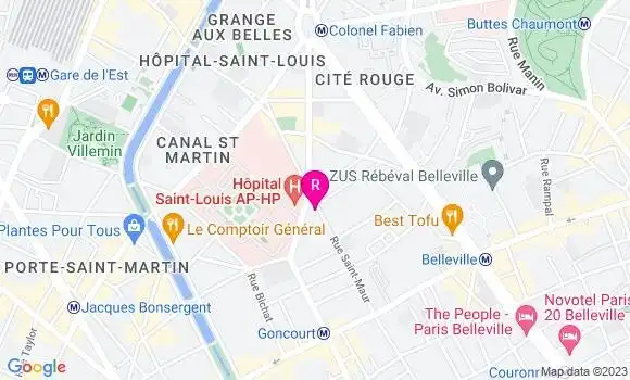 Localisation Restaurant Bar Chez Marie