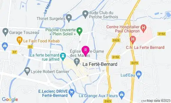 Localisation Restaurant  Le Commerce