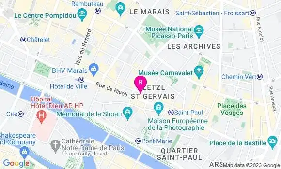 Localisation Restaurant  L