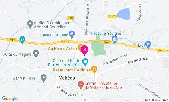 Localisation Restaurant  Des Lasagnes aux 1000 Pâtes