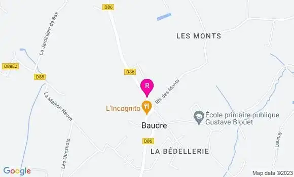 Localisation Restaurant  L