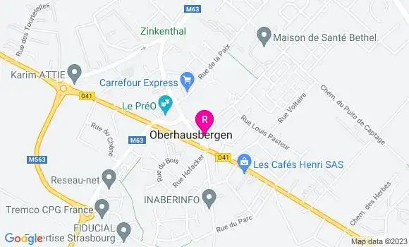 Localisation Restaurant  A l