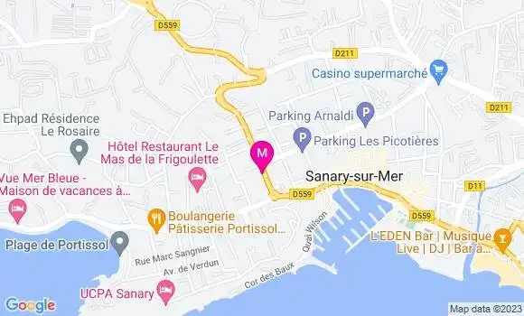 Localisation Restaurant  La Pitchouline