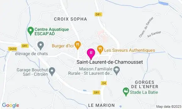 Localisation Restaurant  Jean François