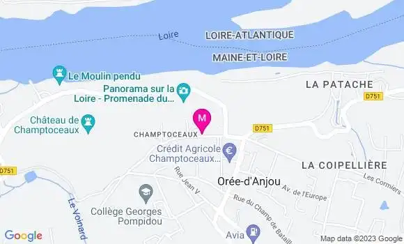 Localisation Crêperie Chant