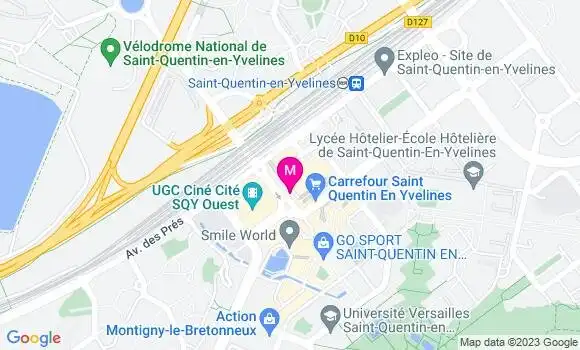Localisation Bistrot du Théâtre